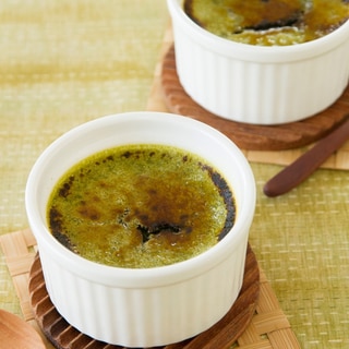 抹茶のブリュレ Matcha Brûlée